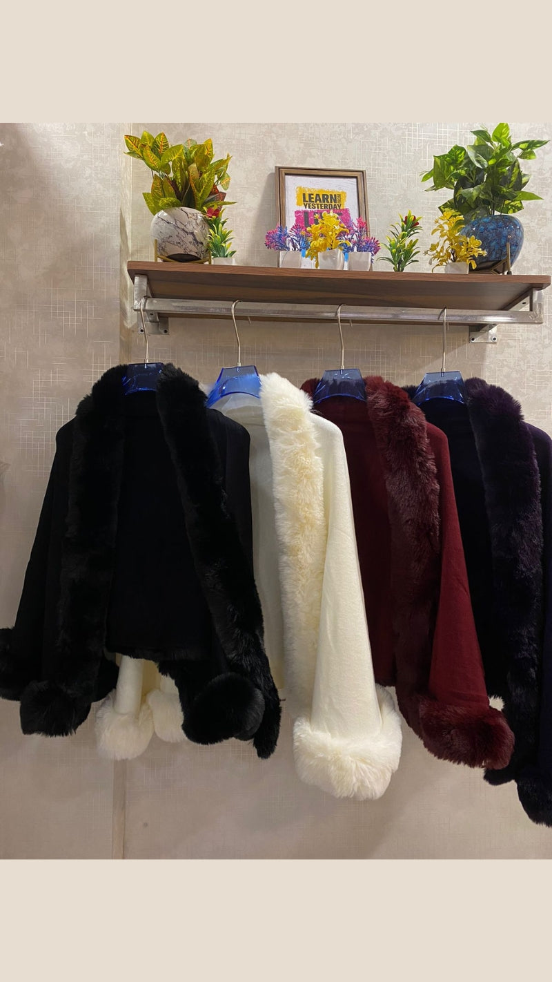 Premium Quality Beautiful Furr Cape FT004