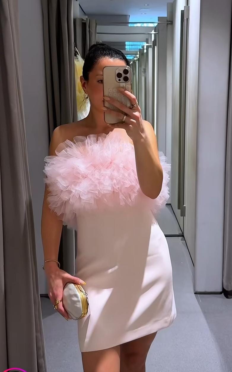 Stunning Ruffle Dress FT102