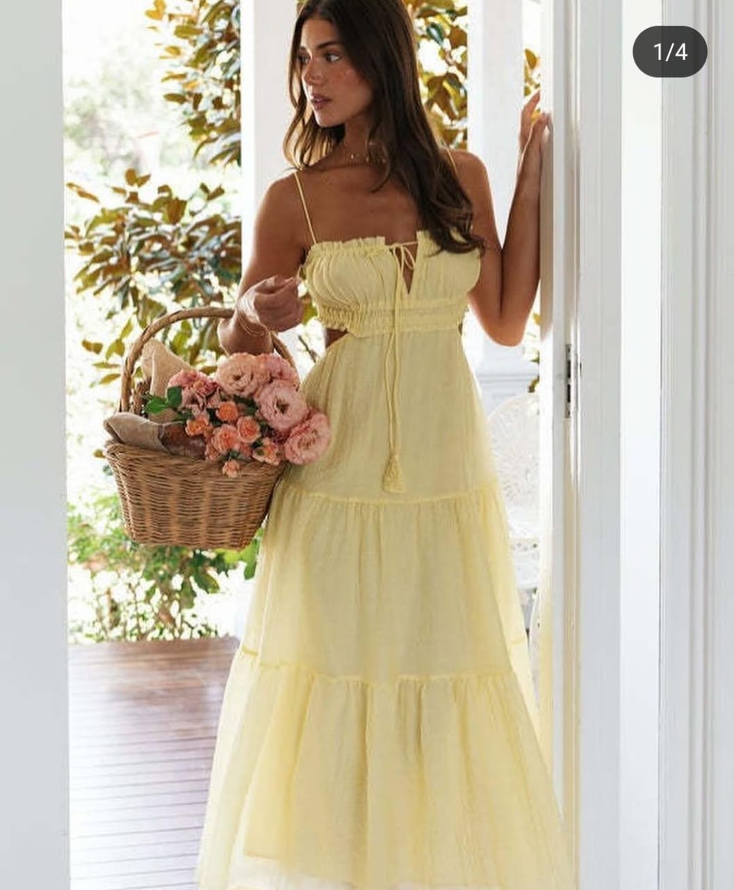 Summer Side Cut Dress FT040