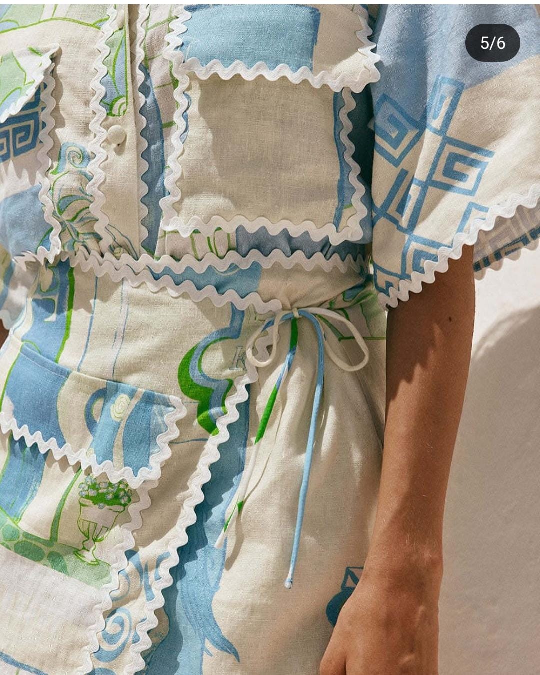 Tropical printed 2 pcs set FT034