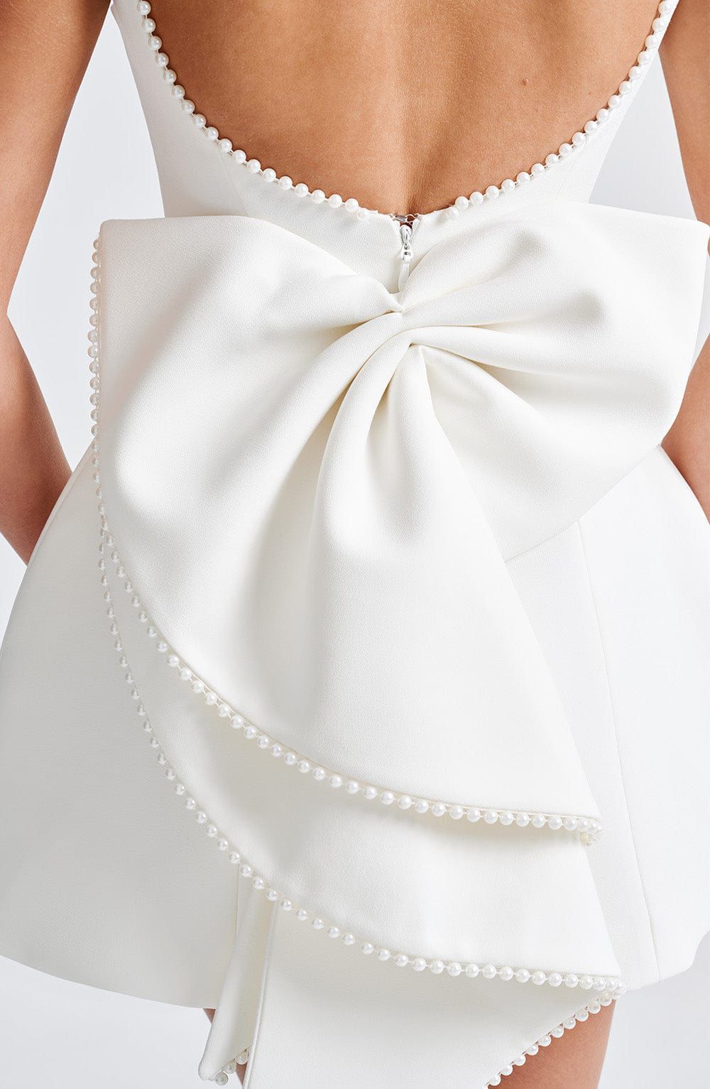 Very Pretty Beautiful Bow Short Dress FT013