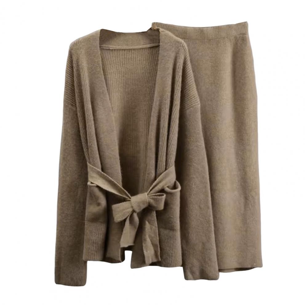 Woolen Skirt Set FT232