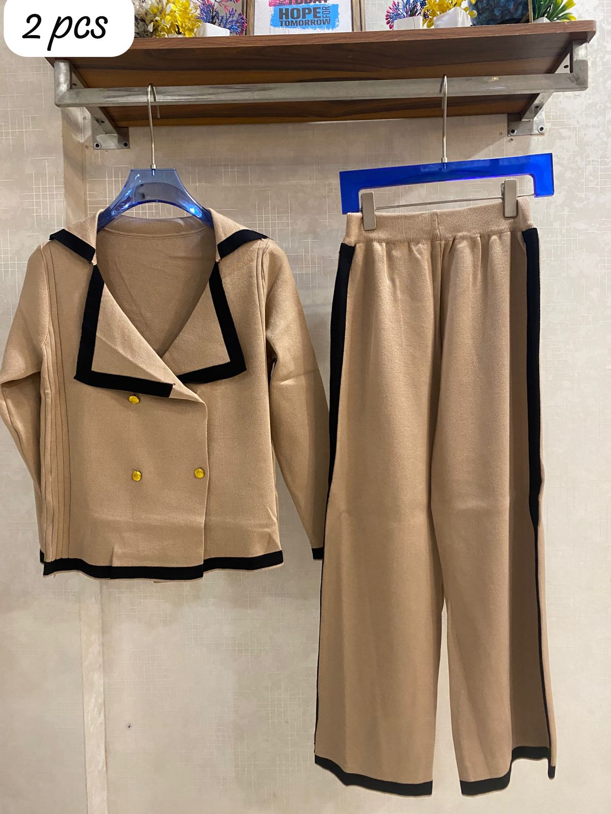 Buttoned Co-Ord Set FT237