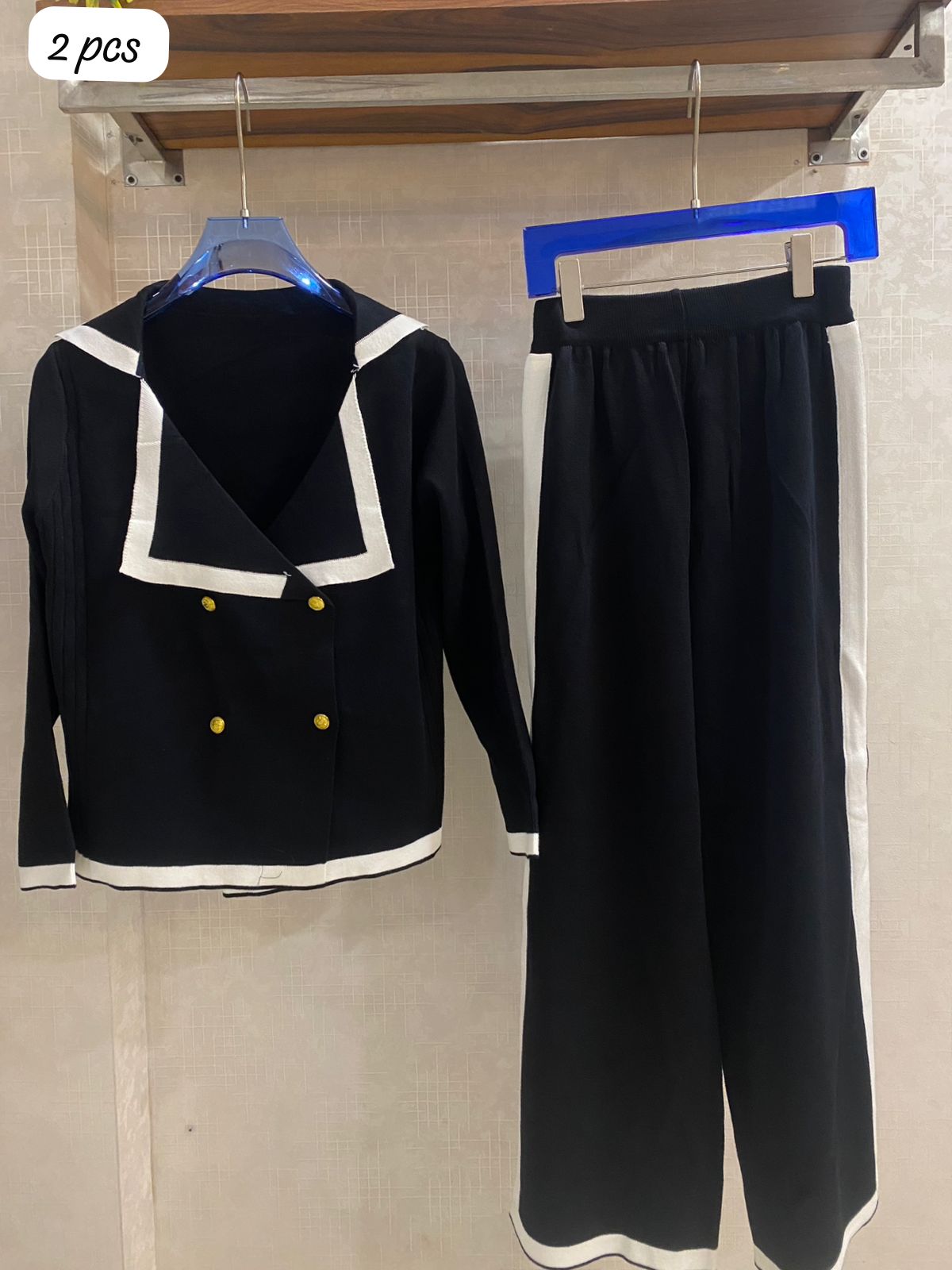 Buttoned Co-Ord Set FT237