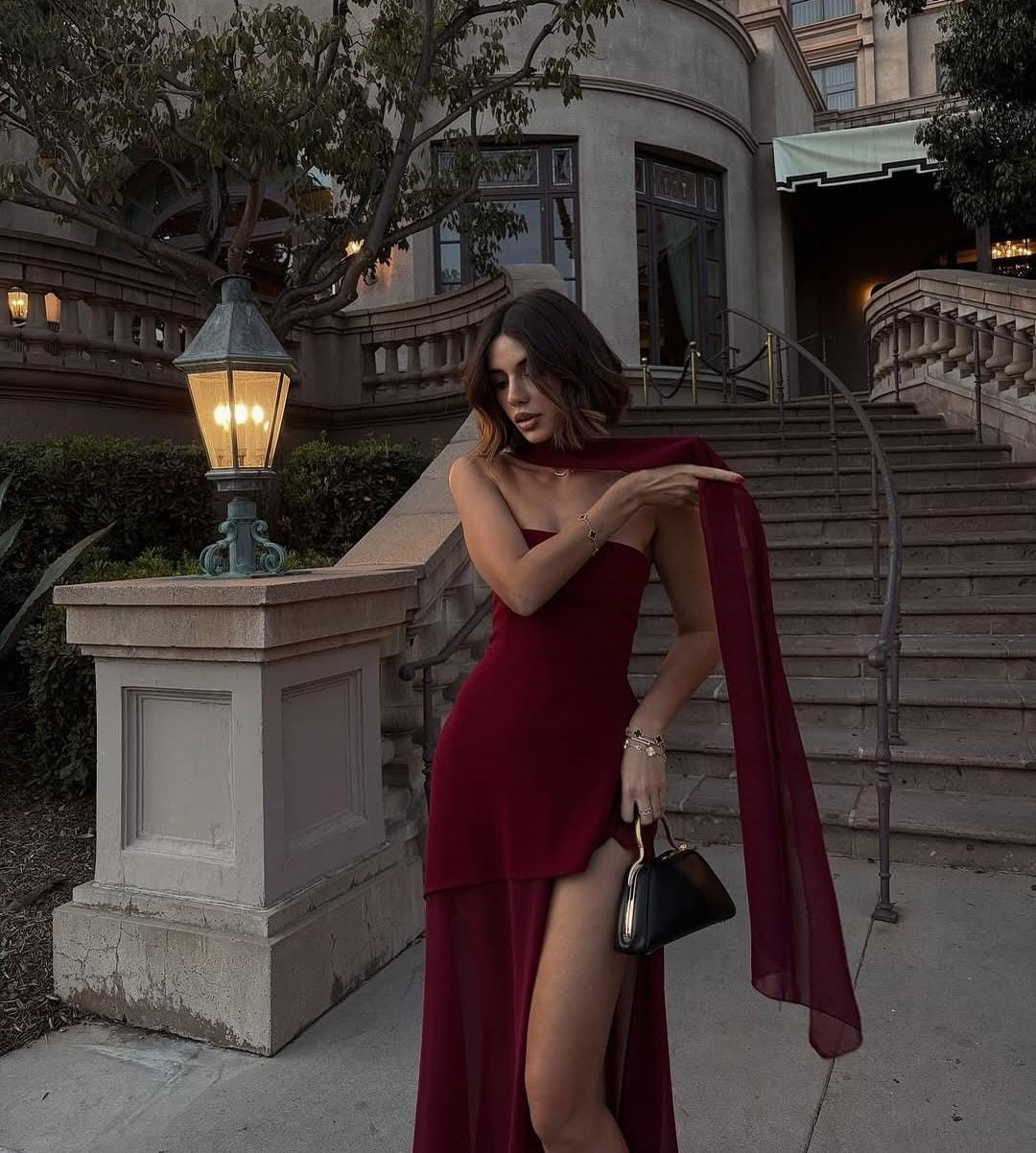 Strapless Maxi Dress FT241