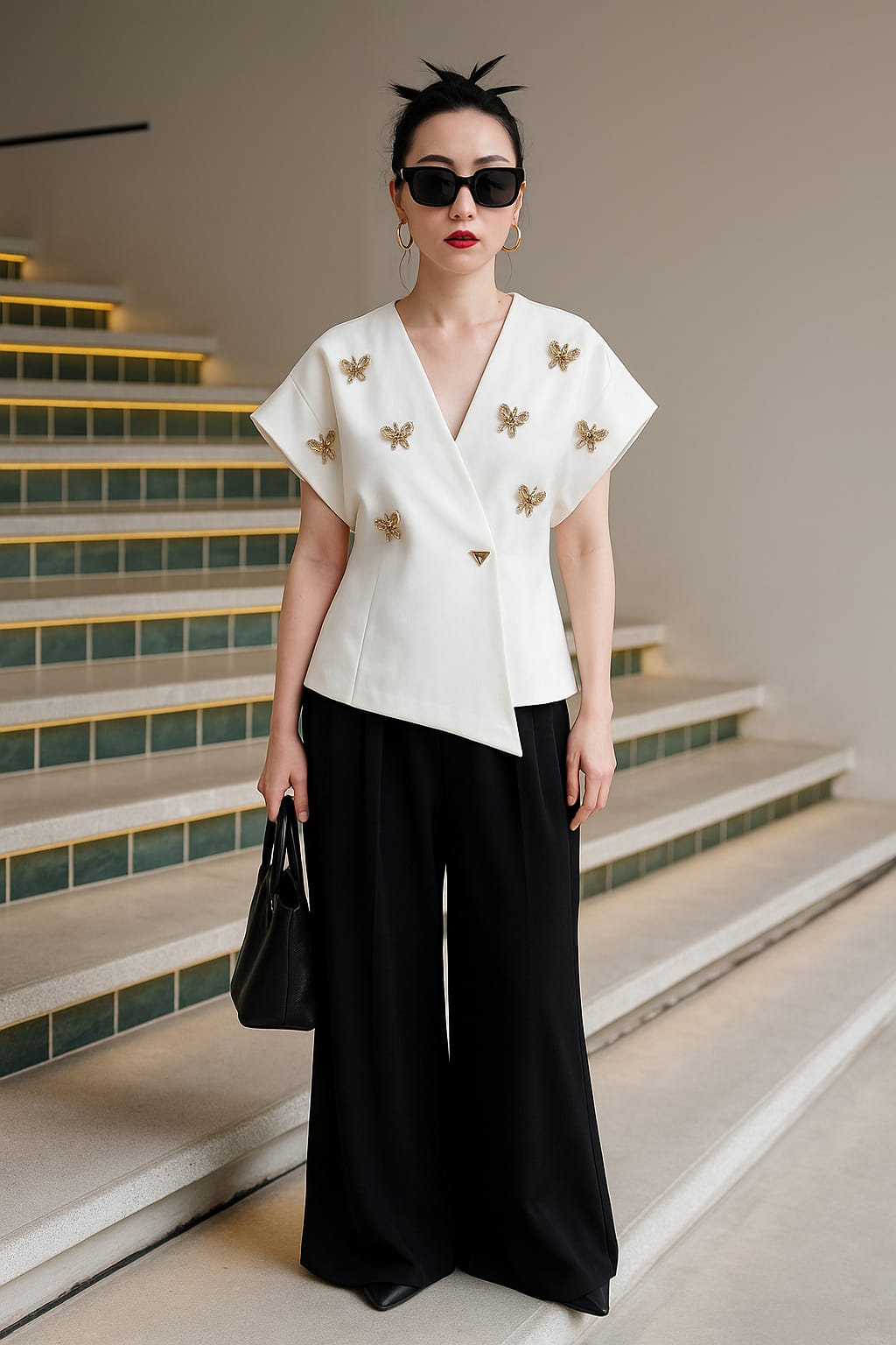 Stunning Blazer Bee Pattern Design FT243