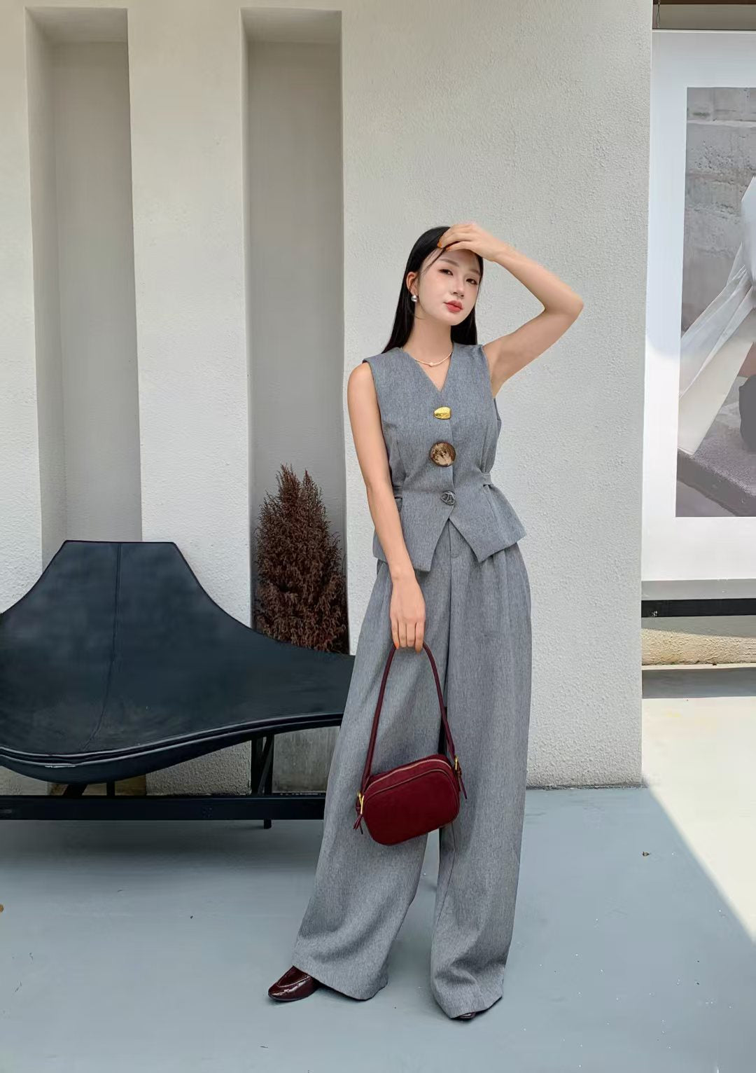Vest And Pants Set FT261