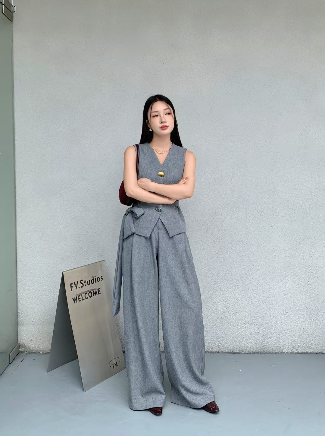 Vest And Pants Set FT261
