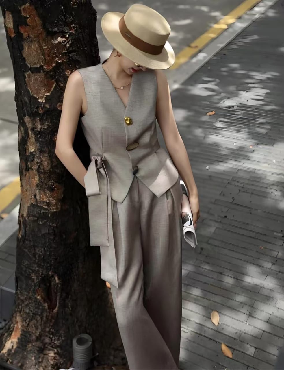 Vest And Pants Set FT261