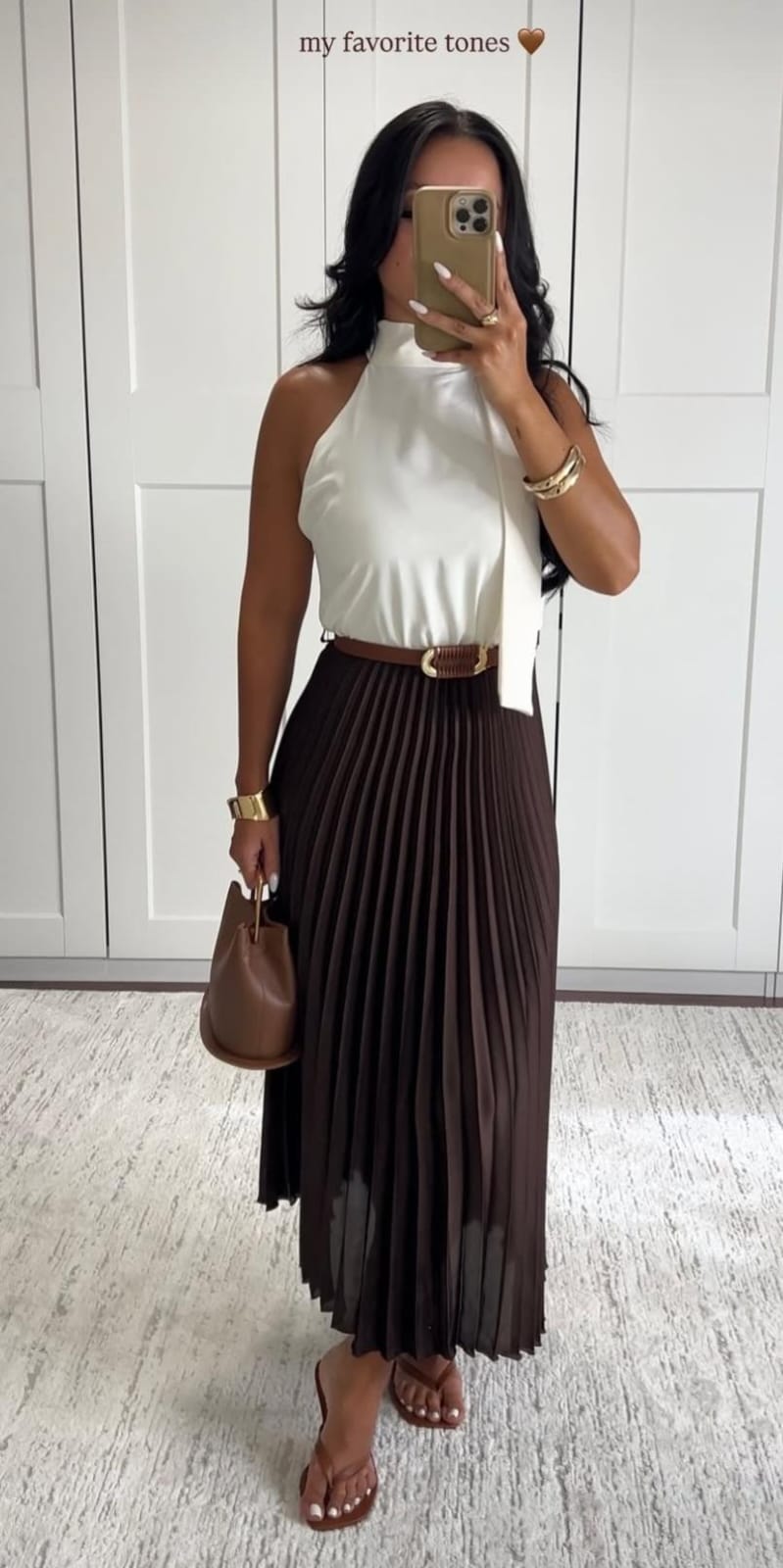 Combination Pleated Dress FT273