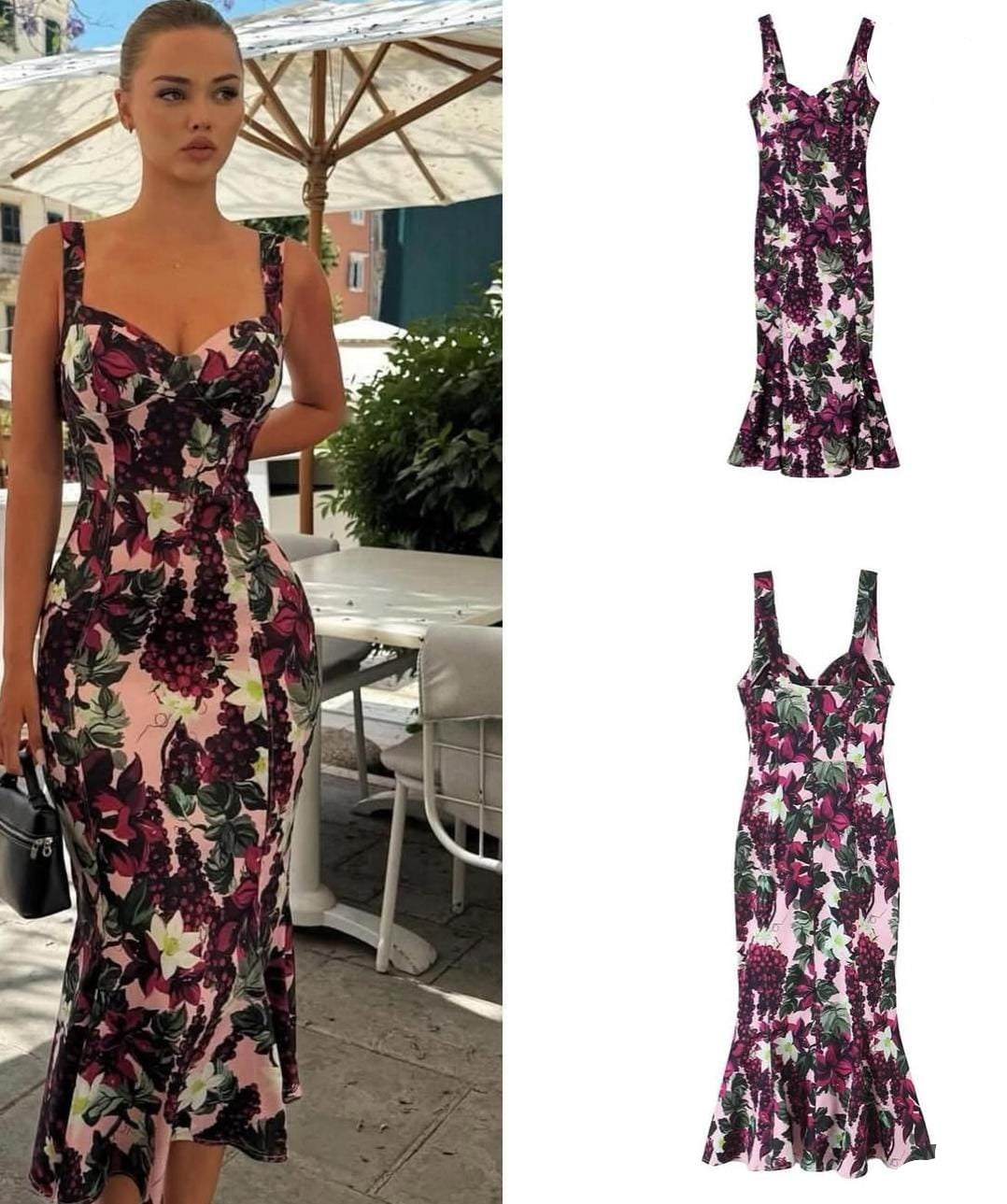 Floral dress FT282