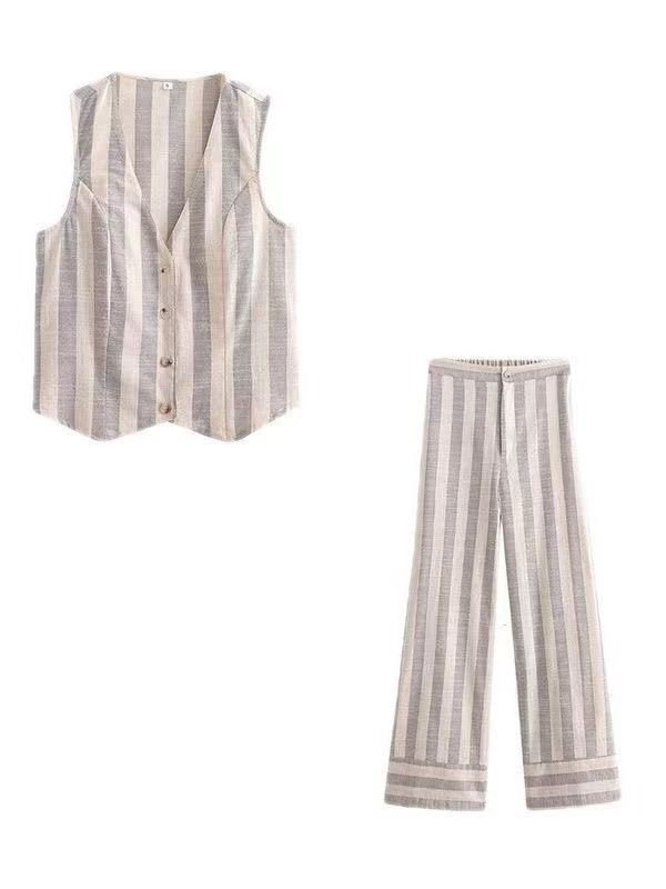 Classic Stripes Co-Ord Set FT297