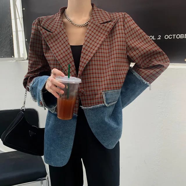 Beautiful Denim Blazer FT299