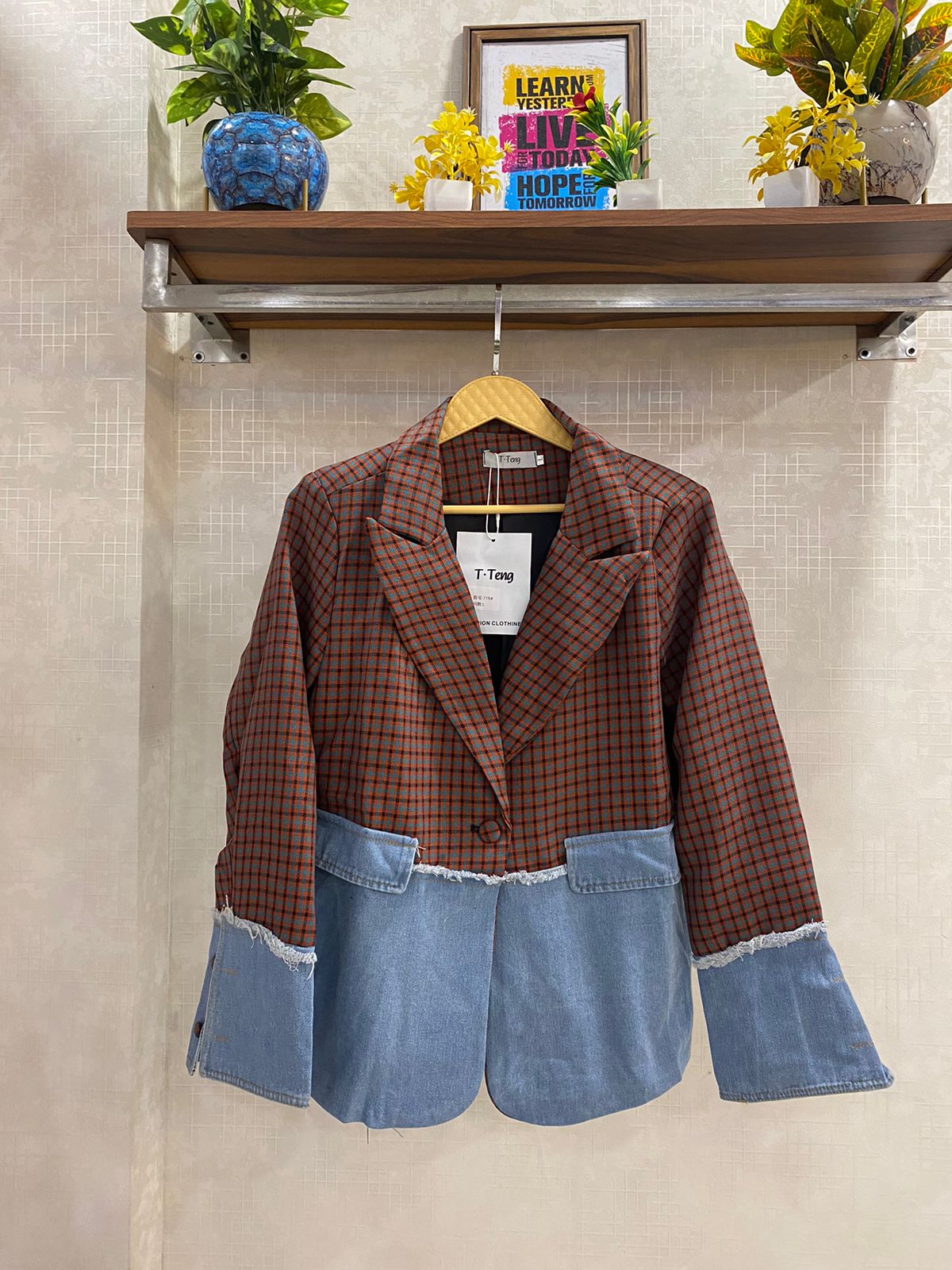 Beautiful Denim Blazer FT299