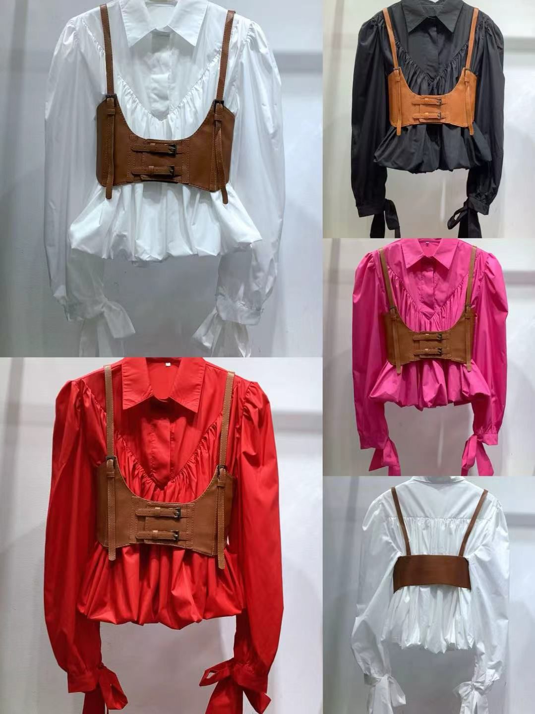 Corset Belt With Shirt FT288