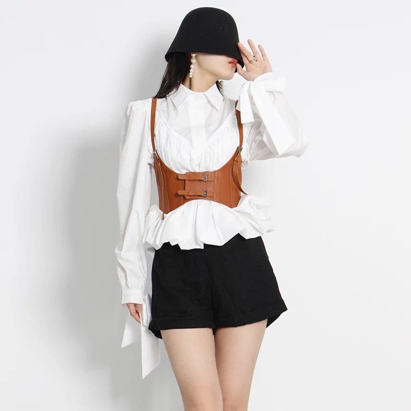 Corset Belt With Shirt FT288