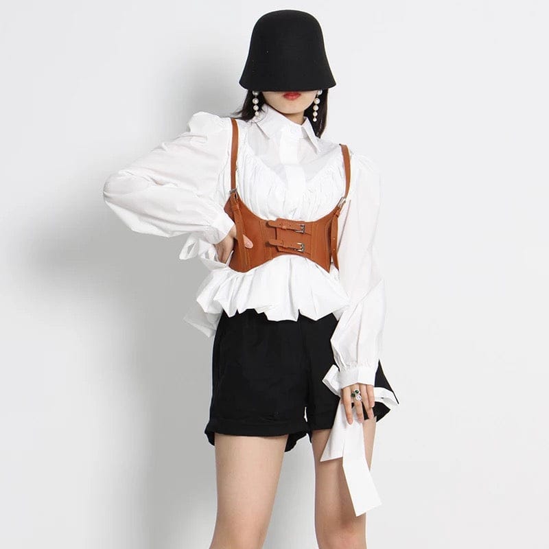 Corset Belt With Shirt FT288