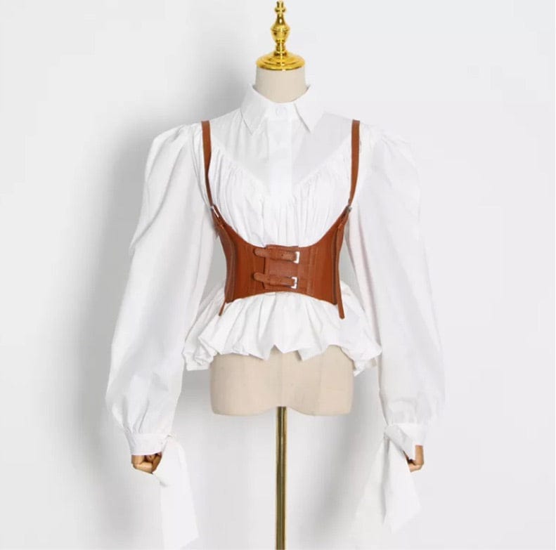 Corset Belt With Shirt FT288