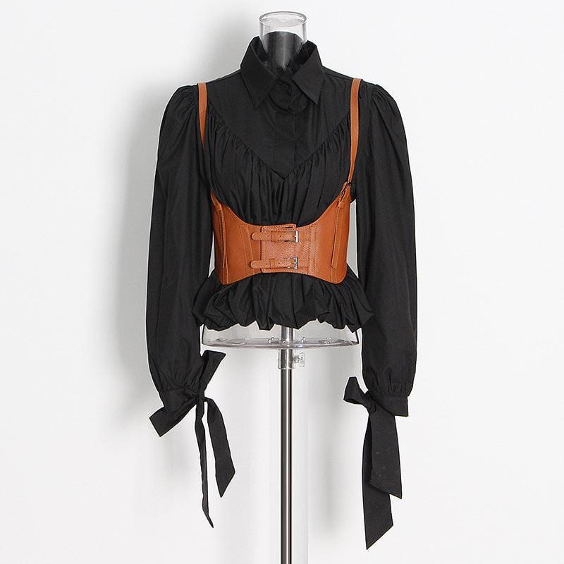 Corset Belt With Shirt FT288