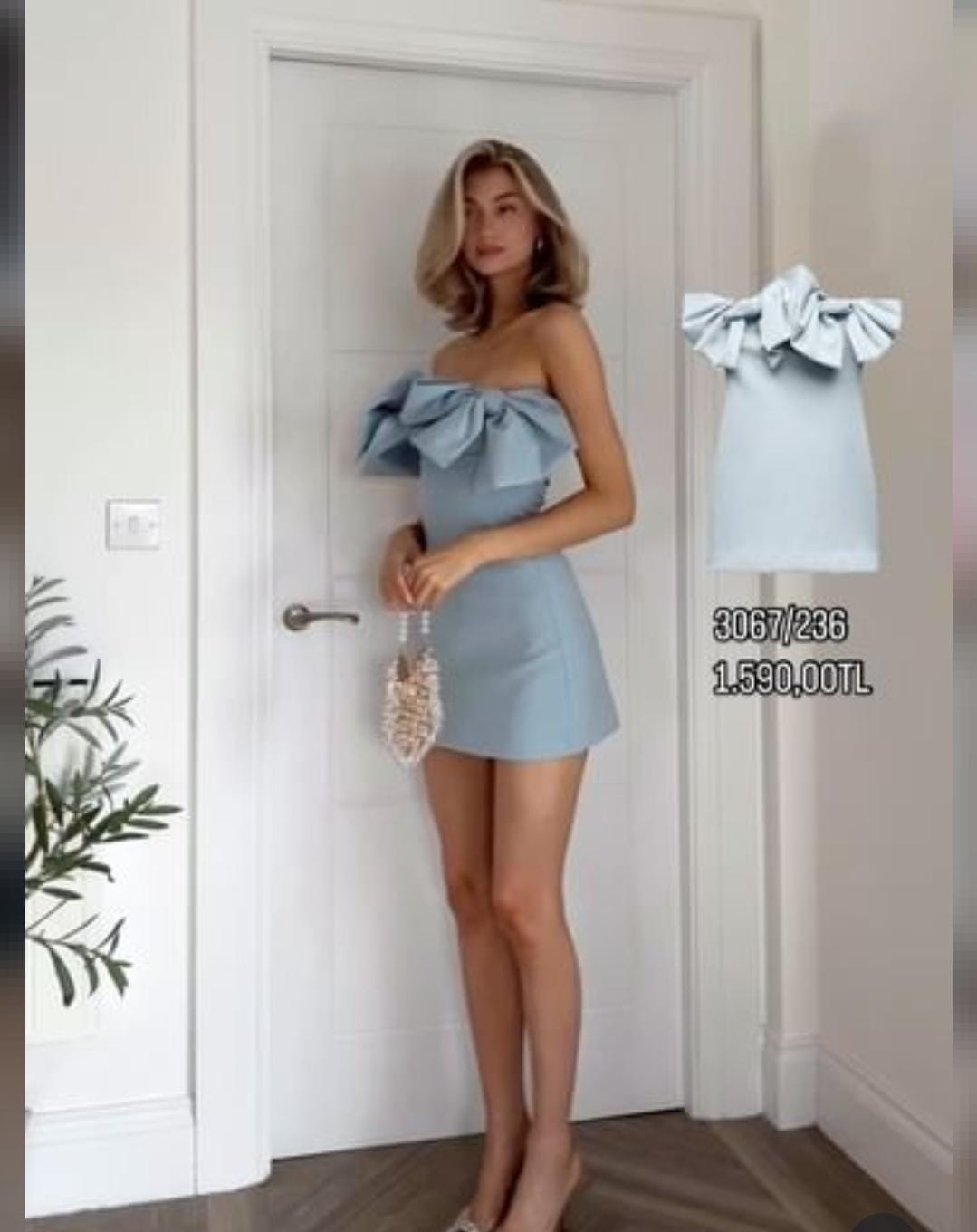 New Bow dress FT302