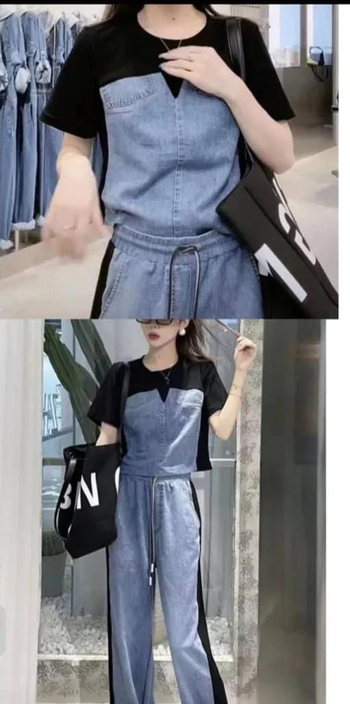 Denim Coord Set FT315