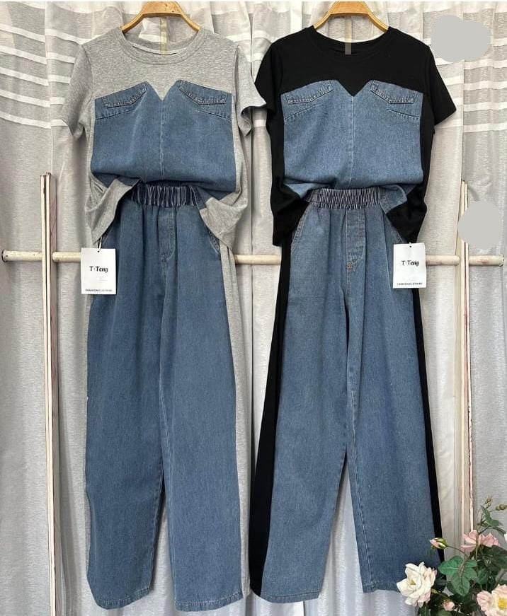 Denim Coord Set FT315