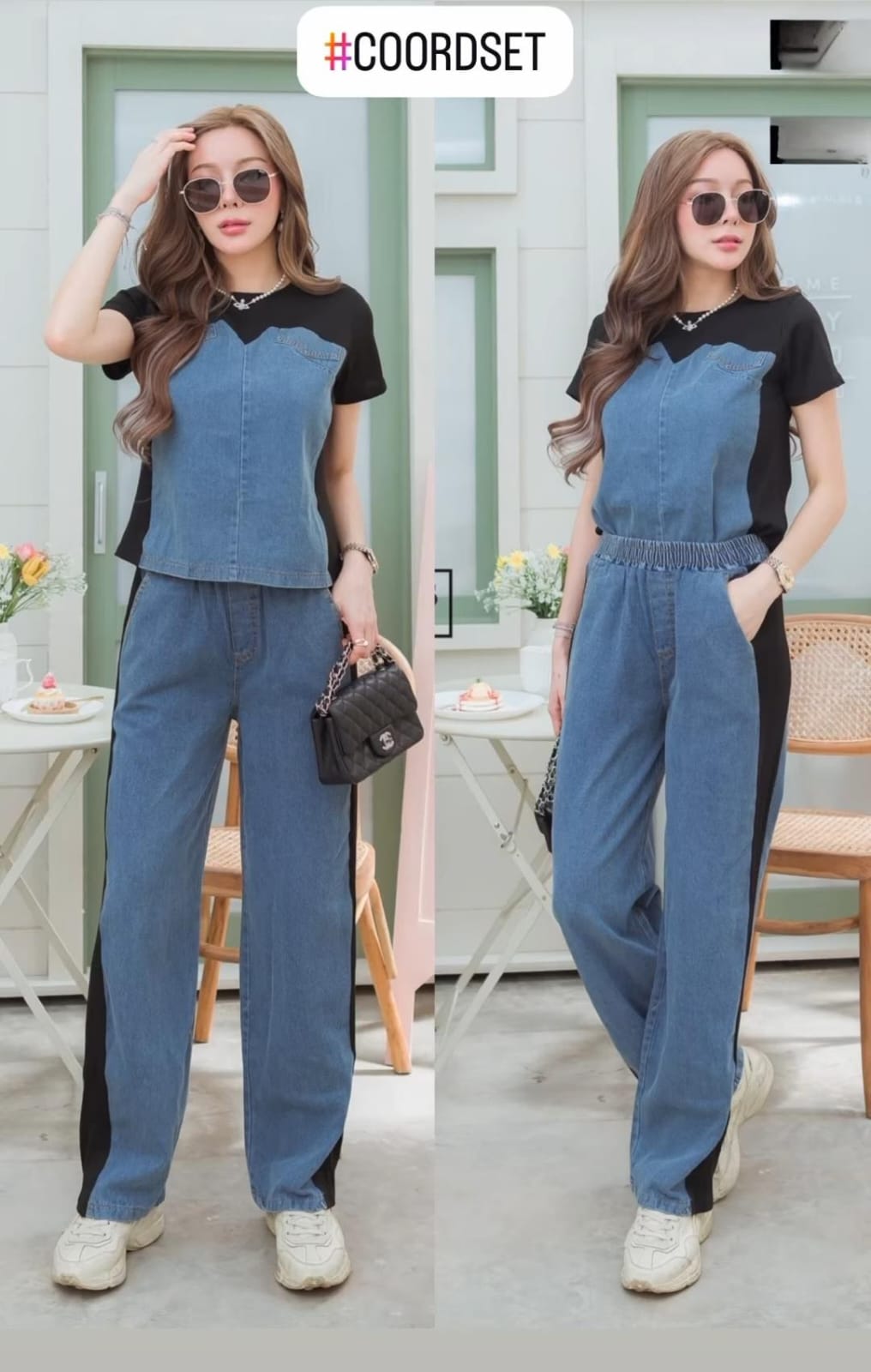 Denim Coord Set FT315