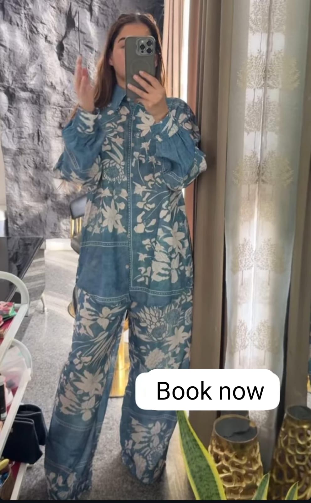 Printed Coord Set FT316