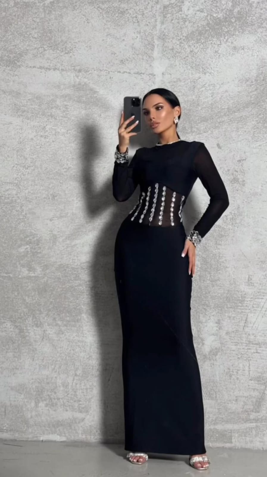 Beautiful Embellished dress FT327