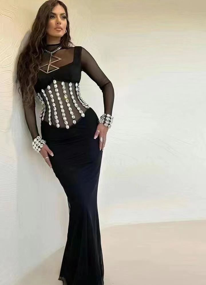 Beautiful Embellished dress FT327
