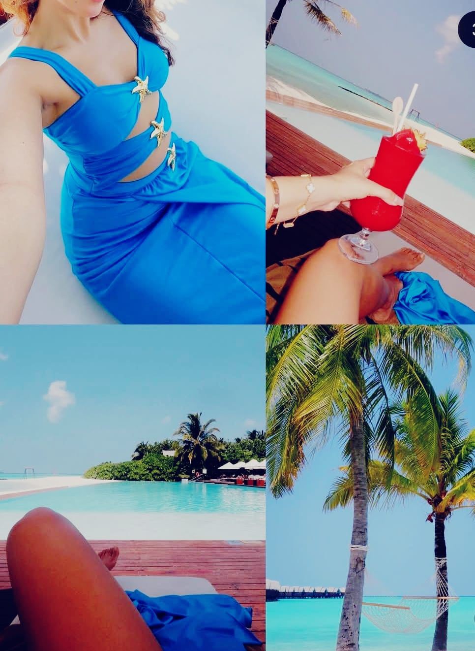 Starfish Embellished Cutout Swimsuit With Skirt FT351