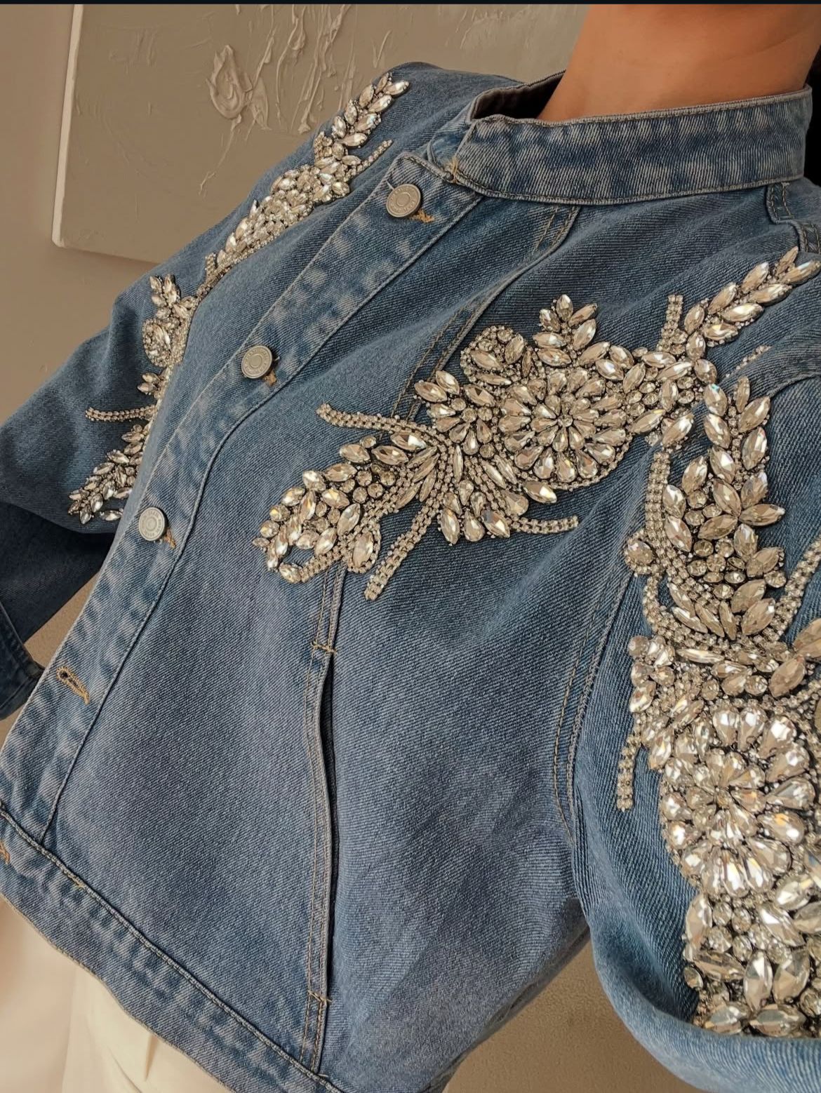 Stunning Embellished Luxury Jacket FT359