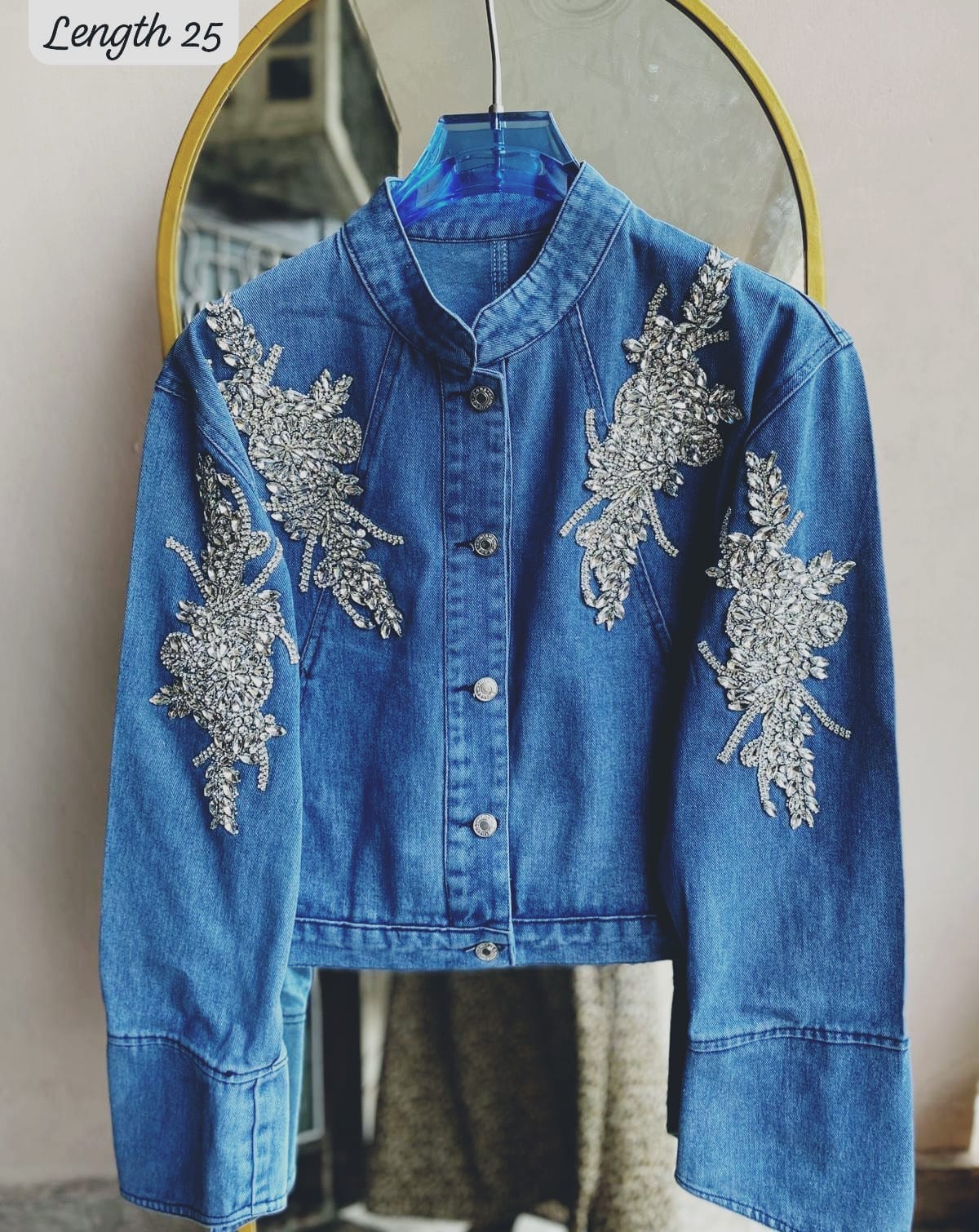 Stunning Embellished Luxury Jacket FT359