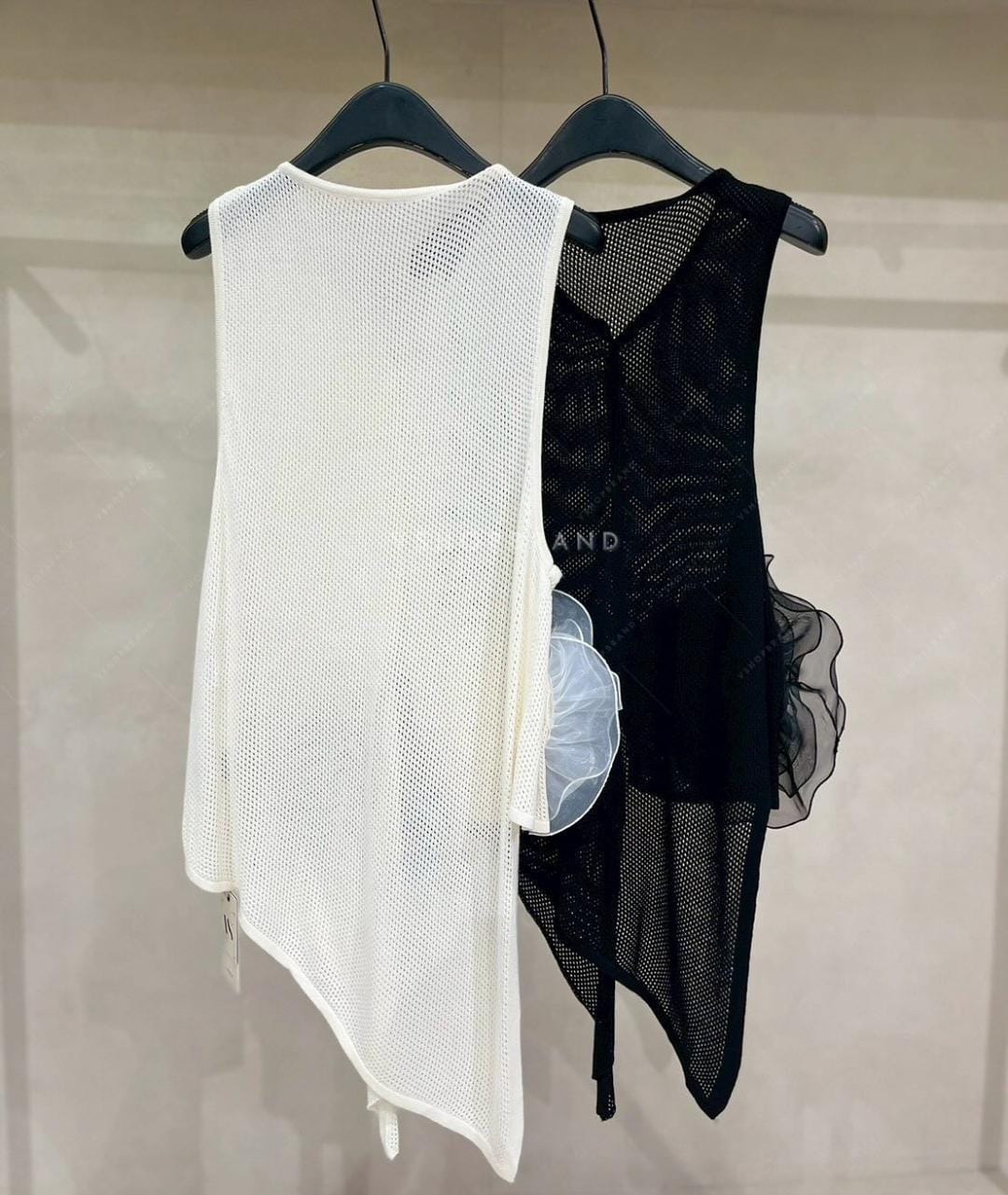 Stunning Top With 3D flower FT364