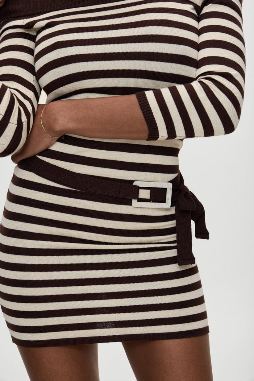 Ribbed Knitted Dress FT386