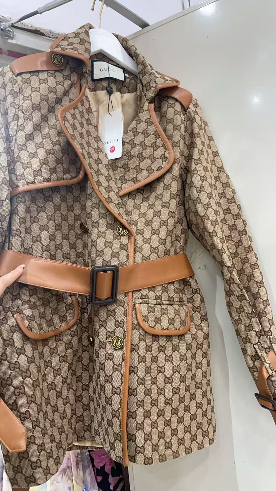 Luxe Premium Blazer With Belt FT441