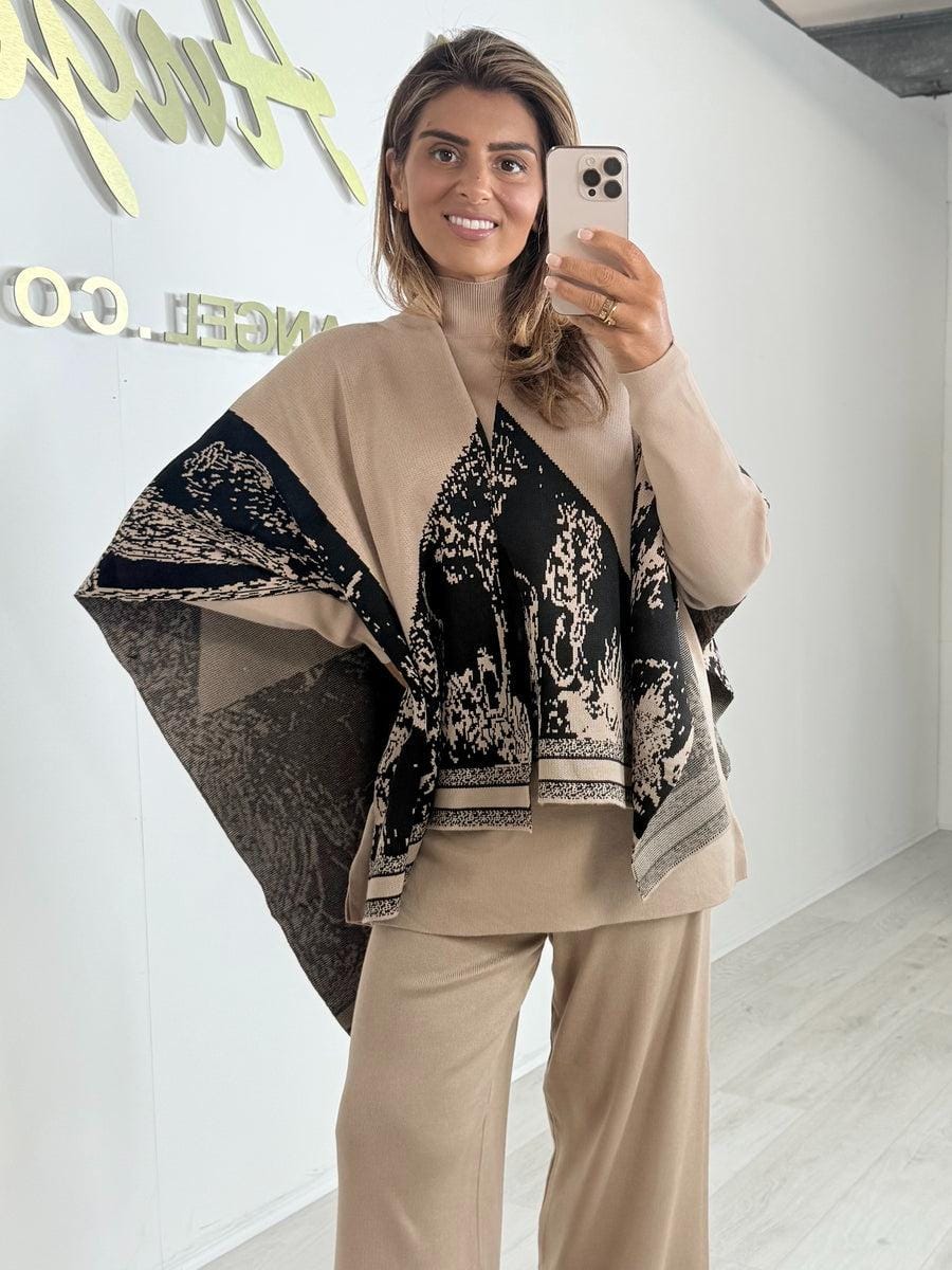 3 pcs Woolen Coord Set FT450