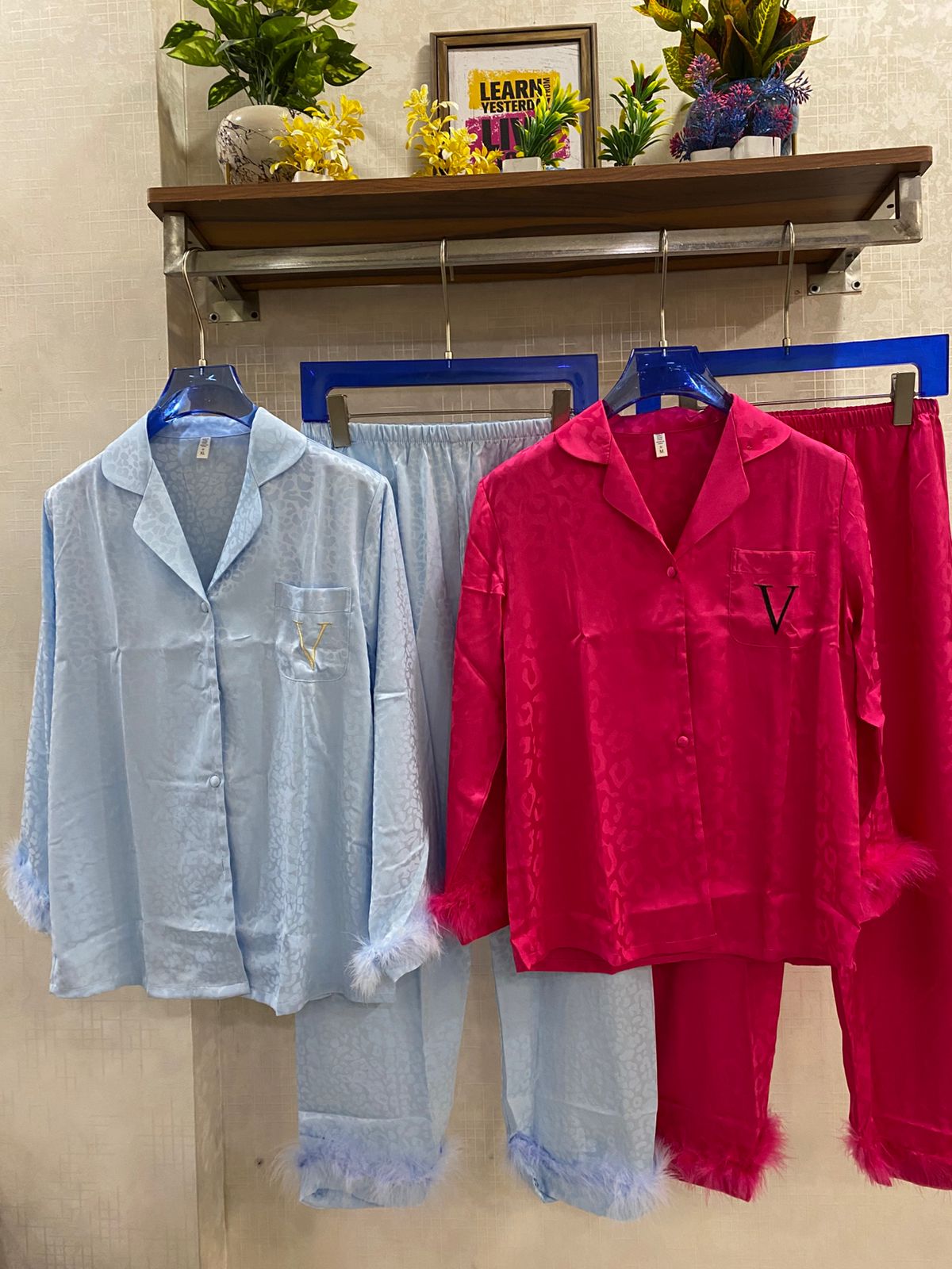 Elegant Satin Lounger Wear FT615