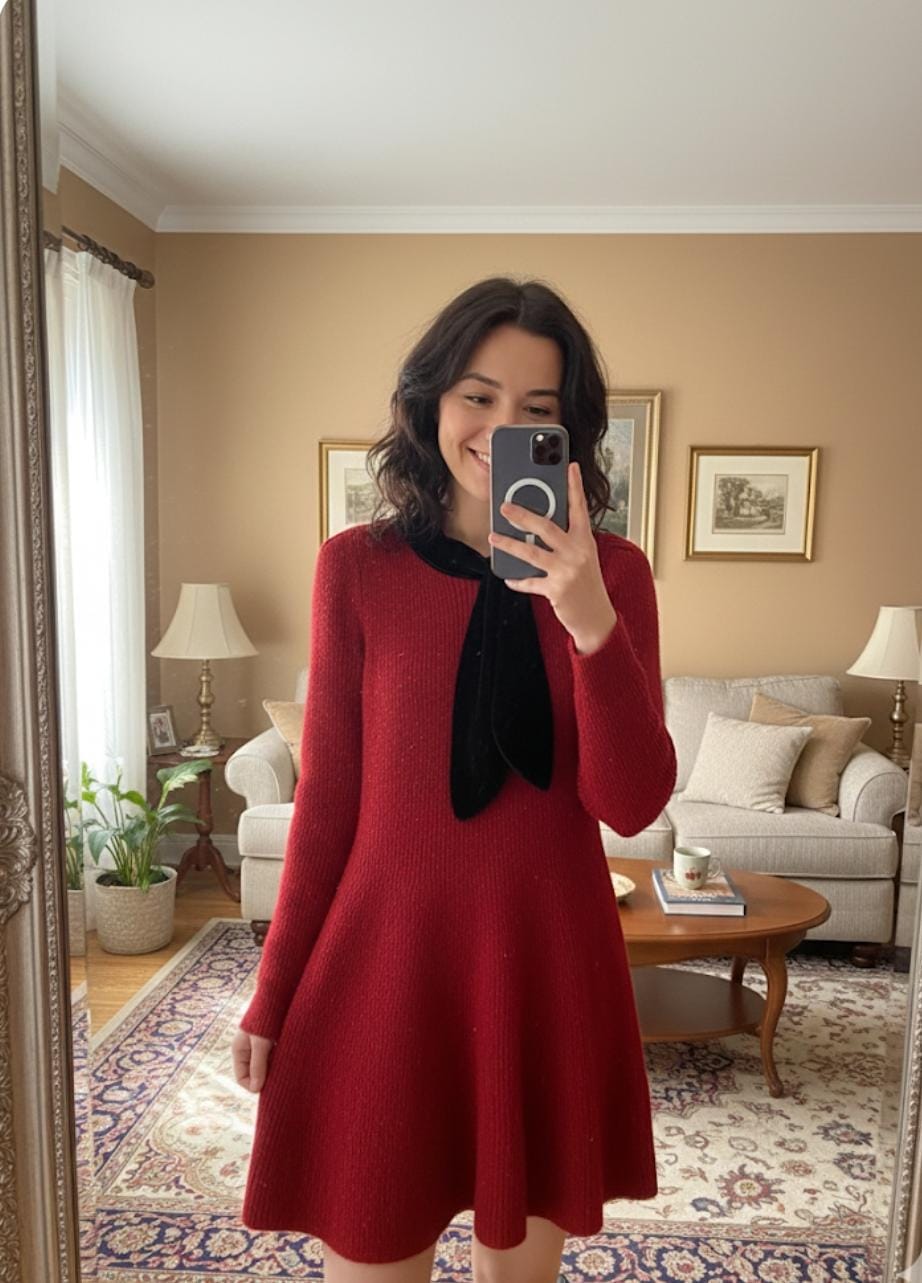 Premium Woolen Dress FT620