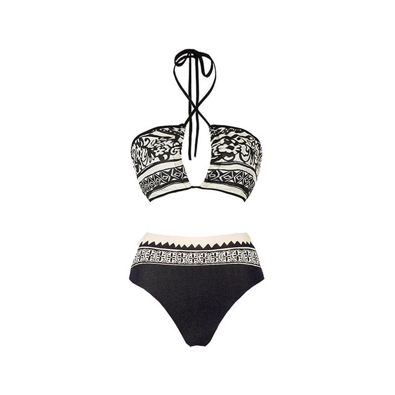 Tribal Printed Beach Set with Cover up FT677