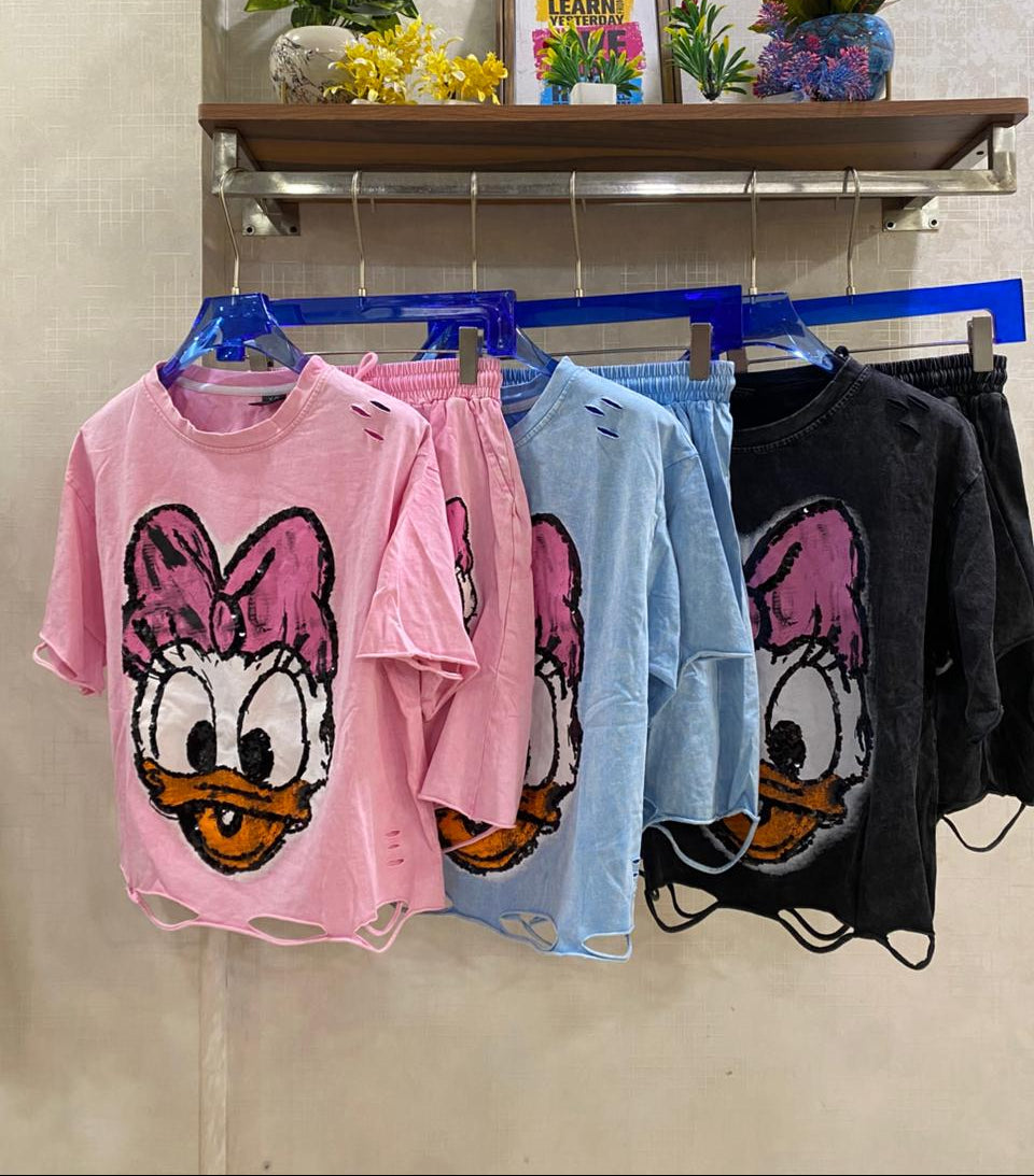 Cute Quirky Short Set FT689