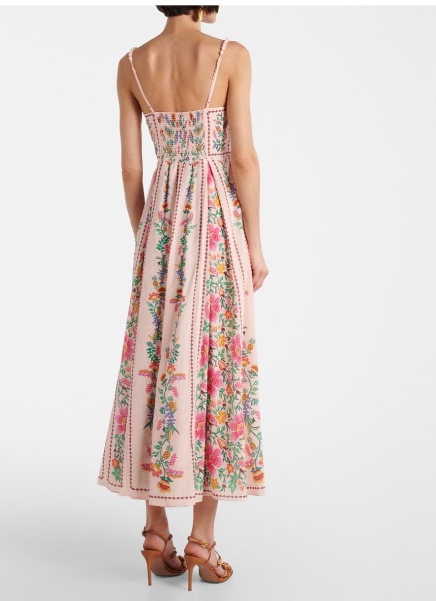 Beautiful Kiara Inspired Forest Print Dress FT698