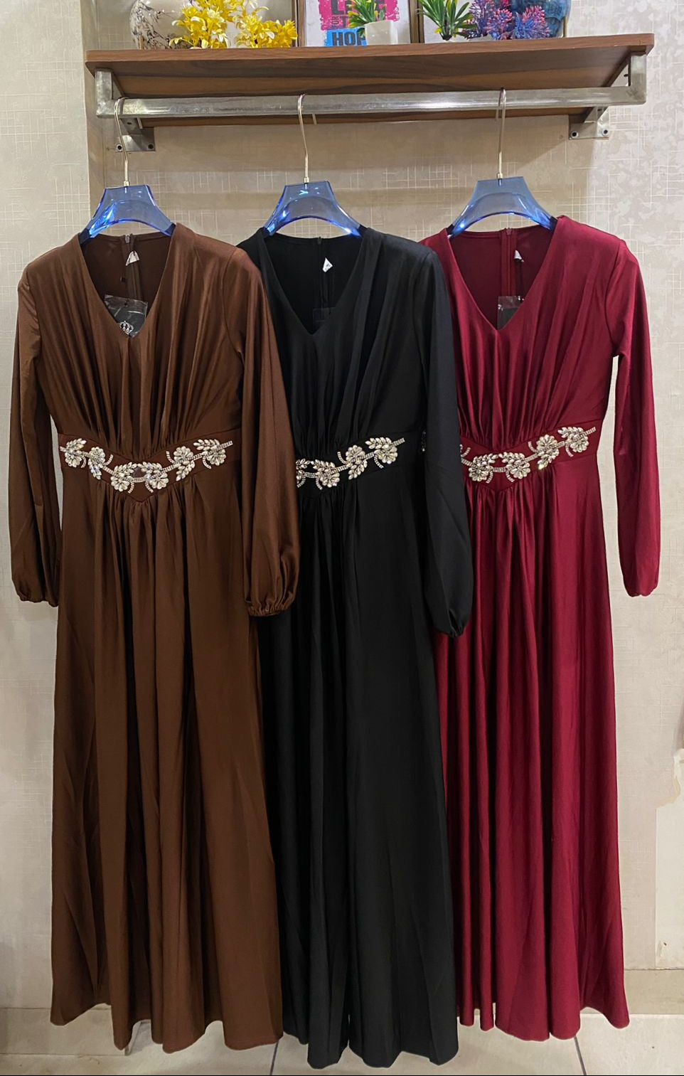 Embellished Long Dress FT863