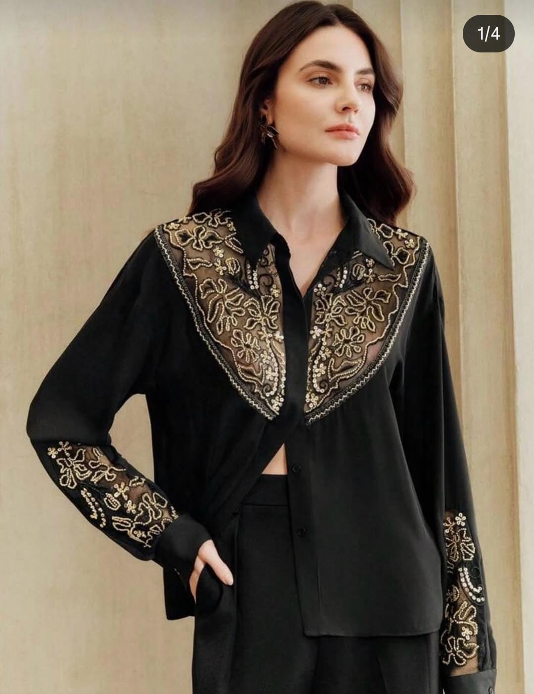 Luxe Hand Work Shirt FT733