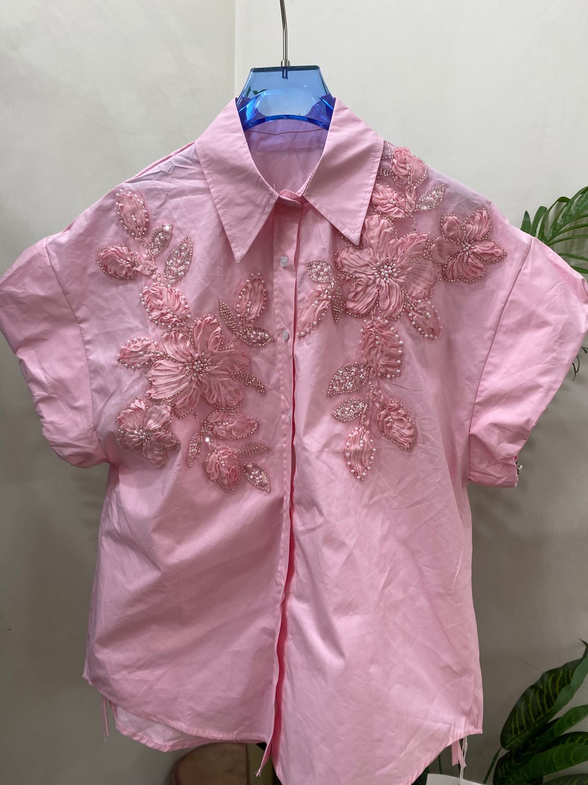 Karina Flower Shirt FT795