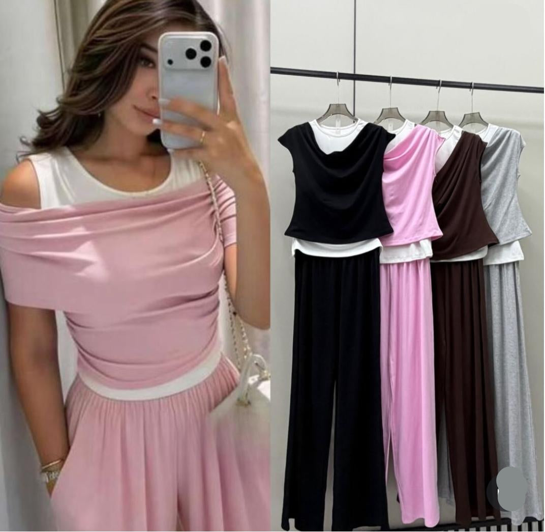 Two Tone Co-Ord Set FT780