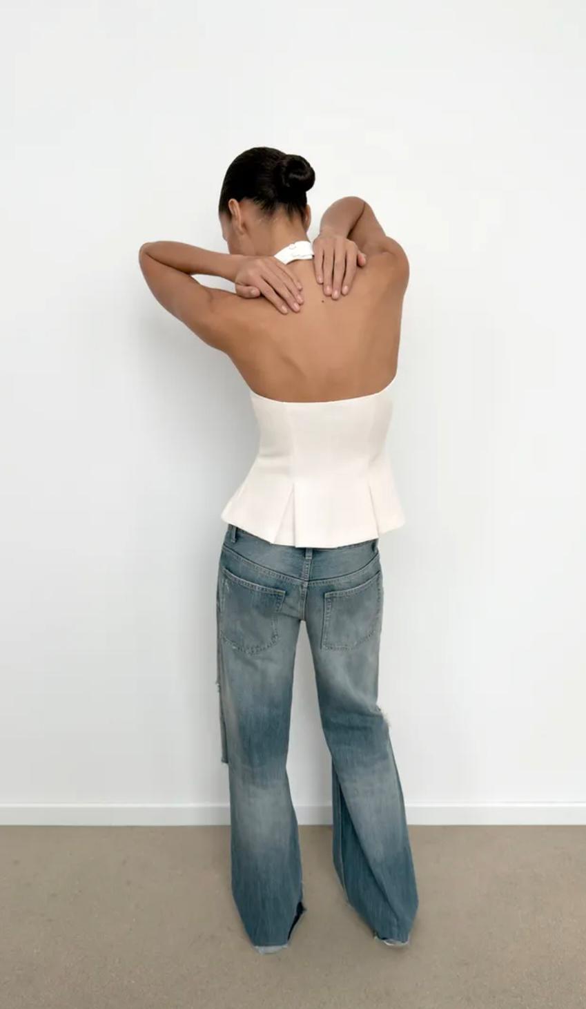 Beautiful Halter Neck Top FT907