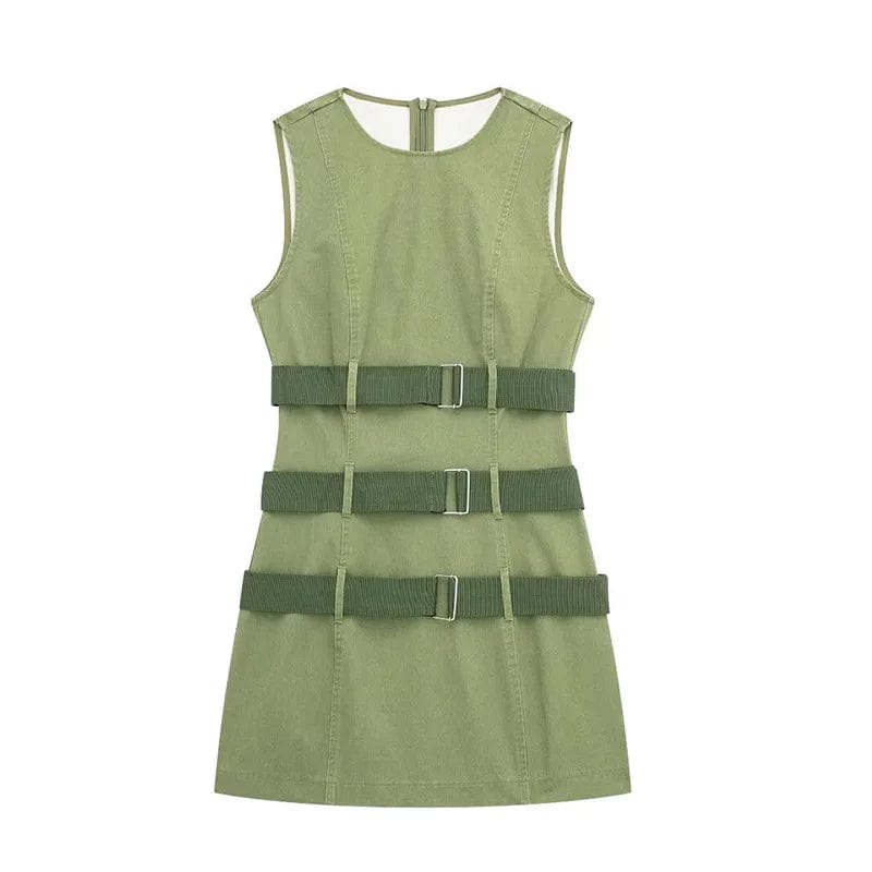 Beautiful Belted Dress FT094
