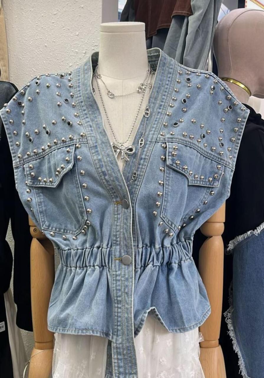 Beautiful Denim Jacket FT107