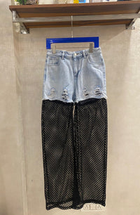 Beautiful Designer Rugged Denim FT128